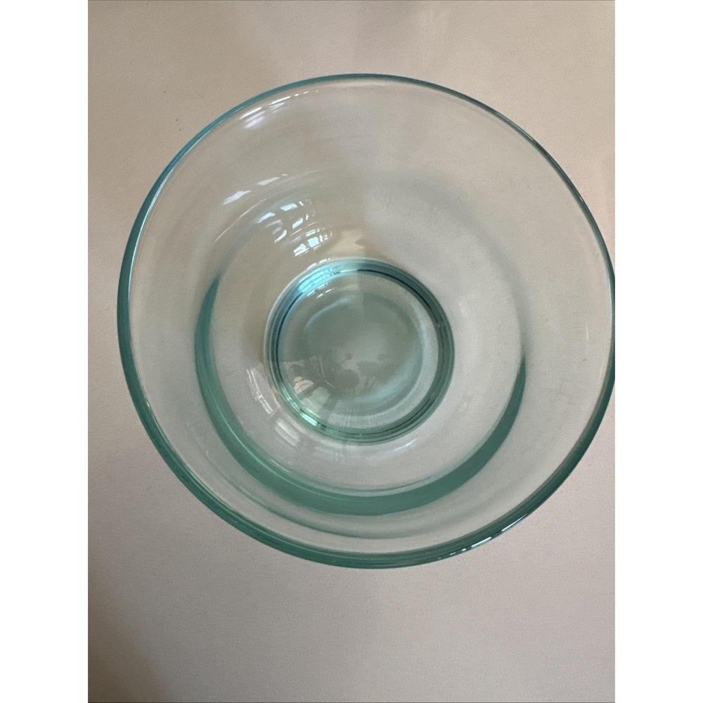 Vintage Handblown Art Glass Bowl Signed James Kingwell Icefire Studios Green - Picture 6 of 7